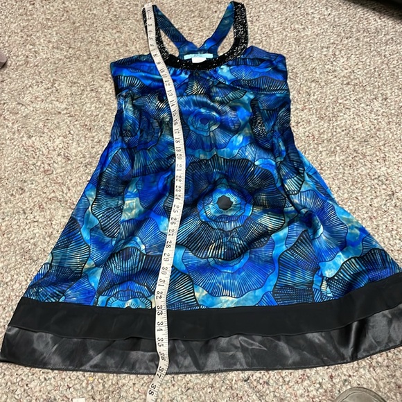 Marciano beaded silk halter dress - Picture 7 of 10